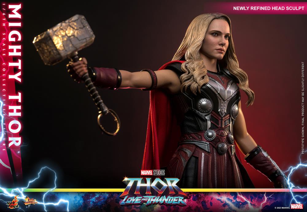 Thor: Love and Thunder MMS663 Mighty Thor 1/6th Scale Collectible Figure Gallery Image 11