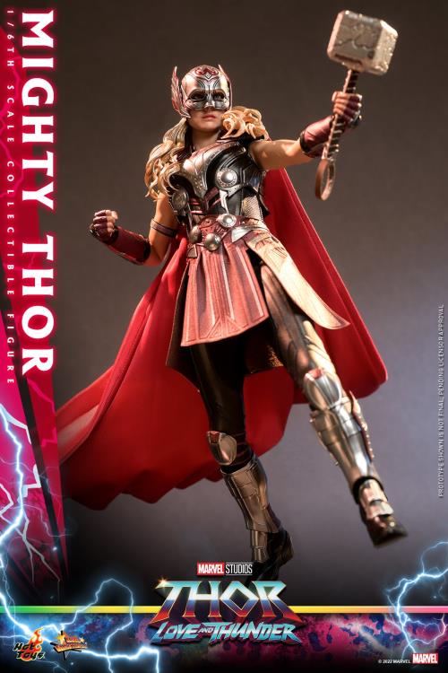 Thor: Love and Thunder MMS663 Mighty Thor 1/6th Scale Collectible Figure Gallery Image 4