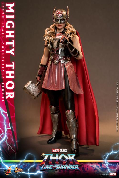 Thor: Love and Thunder MMS663 Mighty Thor 1/6th Scale Collectible Figure Gallery Image 3