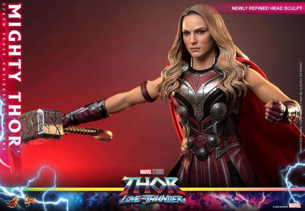 Thor: Love and Thunder MMS663 Mighty Thor 1/6th Scale Collectible Figure Gallery Image 13