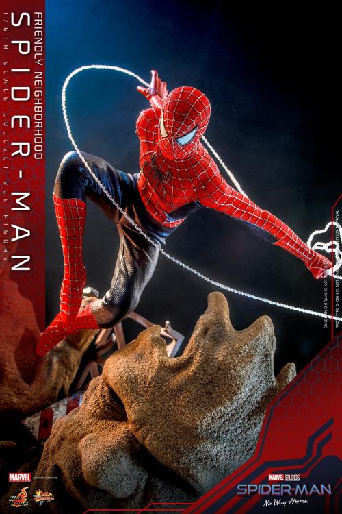 Spider-Man: No Way Home MMS661 Friendly Neighborhood Spider-Man 1/6 Scale Collectible Figure Gallery Image 15