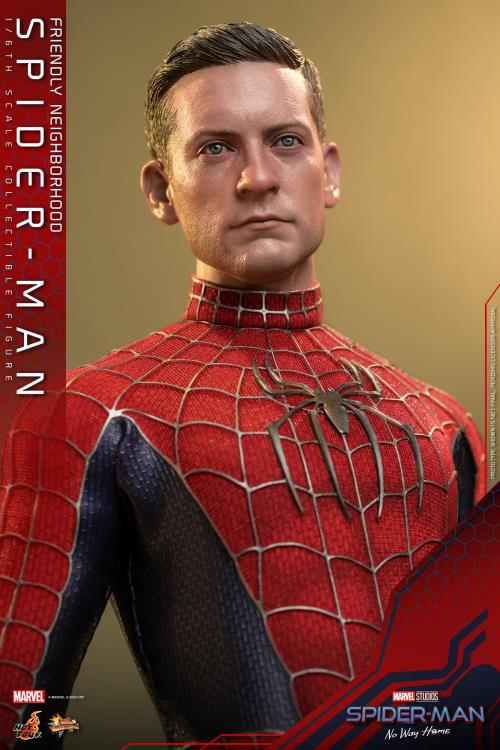 Spider-Man: No Way Home MMS661 Friendly Neighborhood Spider-Man 1/6 Scale Collectible Figure Gallery Image 8