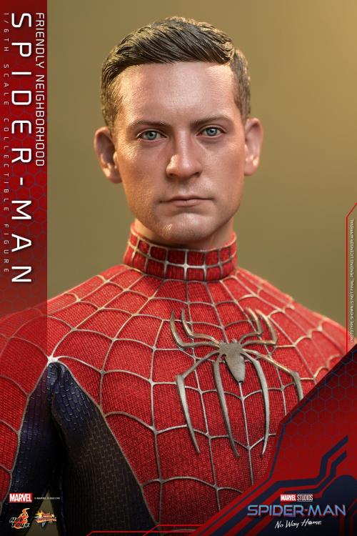Spider-Man: No Way Home MMS661 Friendly Neighborhood Spider-Man 1/6 Scale Collectible Figure Gallery Image 9