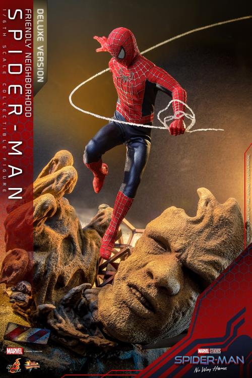 Spider-Man: No Way Home MMS662 Friendly Neighborhood Spider-Man Deluxe 1/6th Scale Collectible Figure Gallery Image 20