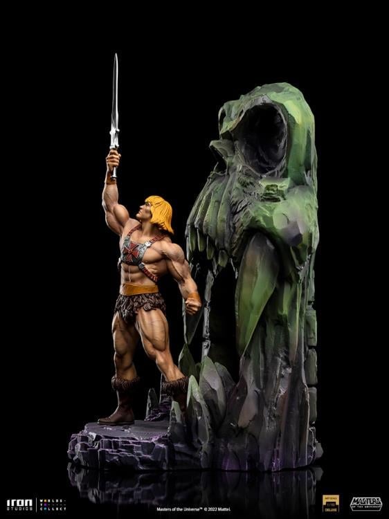 Masters of the Universe He-Man 1/10 Deluxe Art Scale Limited Edition Statue Gallery Image 4