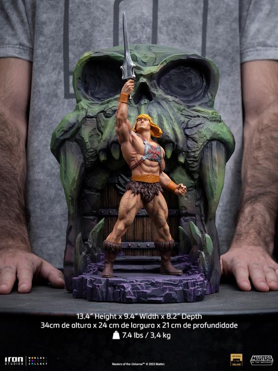 Masters of the Universe He-Man 1/10 Deluxe Art Scale Limited Edition Statue Gallery Image 19