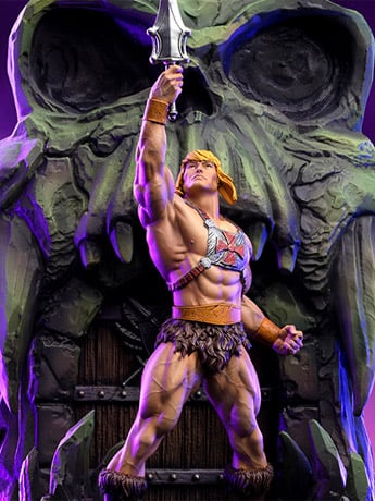 Masters of the Universe He-Man 1/10 Deluxe Art Scale Limited Edition Statue Gallery Image 2