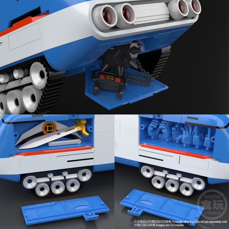 Denshi Sentai Denziman SMP Denji Tiger Model Kit Gallery Image 10