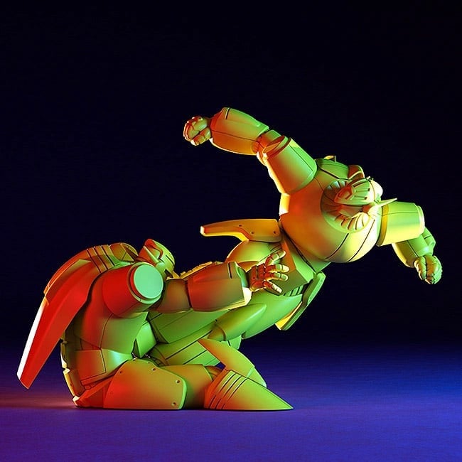 Gunbuster PLAMAX MF-64 minimum factory Gunbuster Super Inazuma