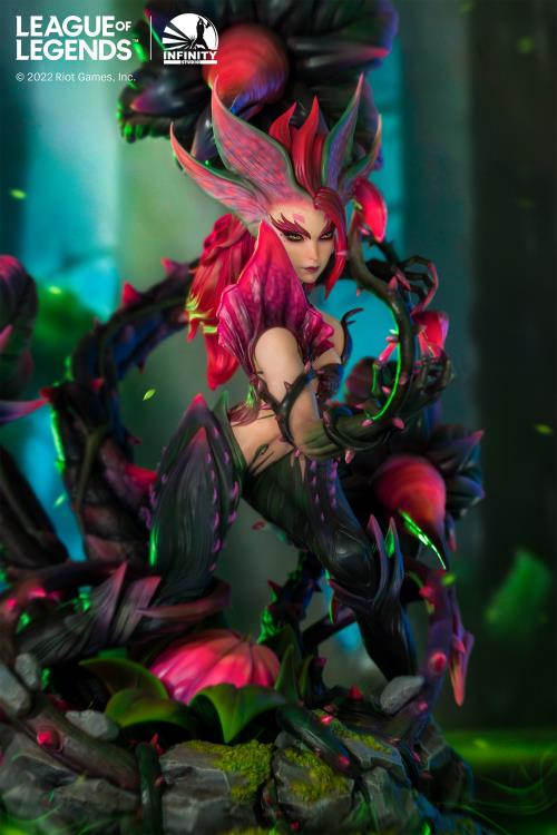 League of Legends Rise of the Thorns Zyra 1/4 Scale Limited Edition Statue Gallery Image 31