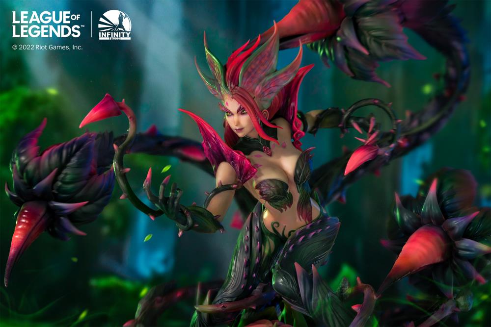 League of Legends Rise of the Thorns Zyra 1/4 Scale Limited Edition Statue Gallery Image 29