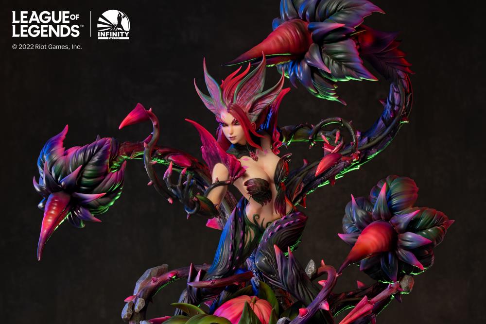 League of Legends Rise of the Thorns Zyra 1/4 Scale Limited Edition Statue Gallery Image 23