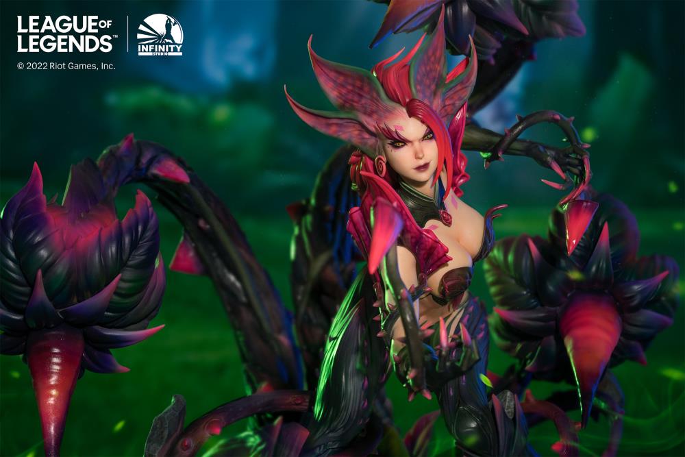 League of Legends Rise of the Thorns Zyra 1/4 Scale Limited Edition Statue Gallery Image 27