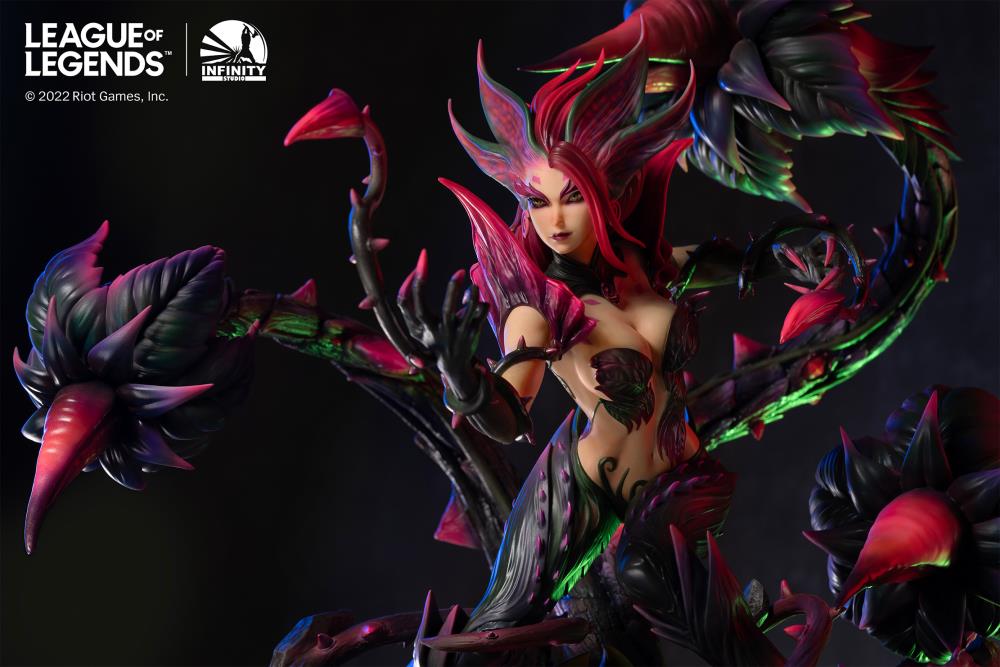 League of Legends Rise of the Thorns Zyra 1/4 Scale Limited Edition Statue Gallery Image 20