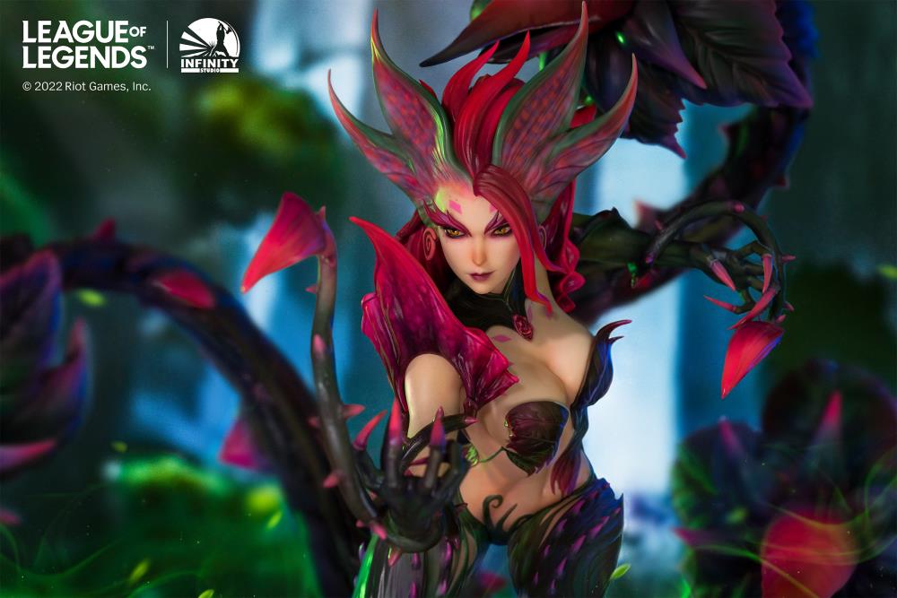 League of Legends Rise of the Thorns Zyra 1/4 Scale Limited Edition Statue Gallery Image 28