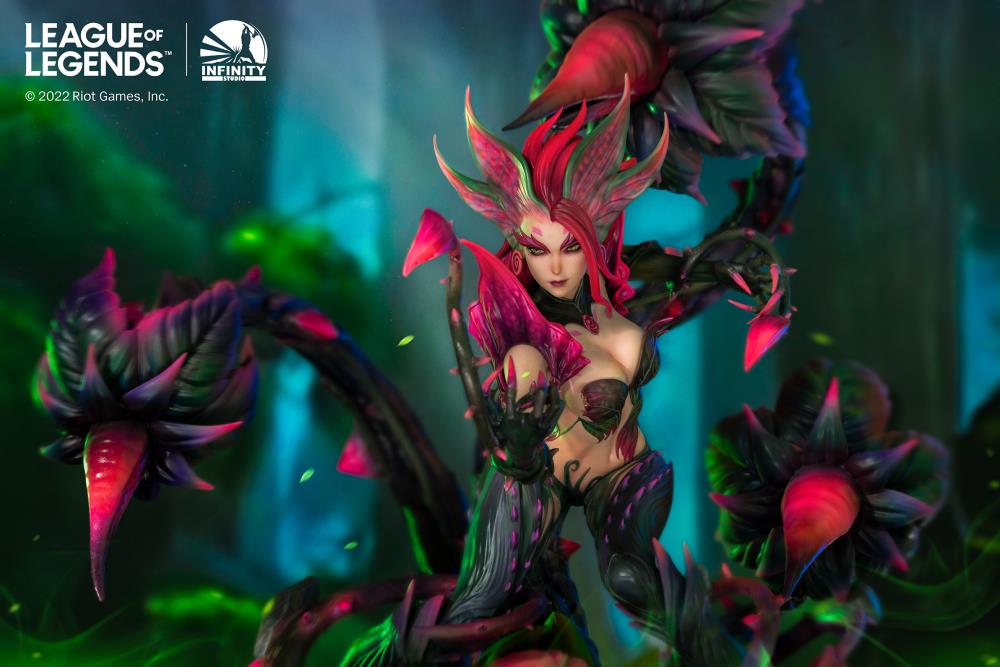 League of Legends Rise of the Thorns Zyra 1/4 Scale Limited Edition Statue Gallery Image 30