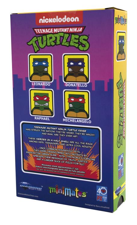 Teenage Mutant Ninja Turtles Retro Minimates PX Previews Exclusives Box Set Gallery Image 8