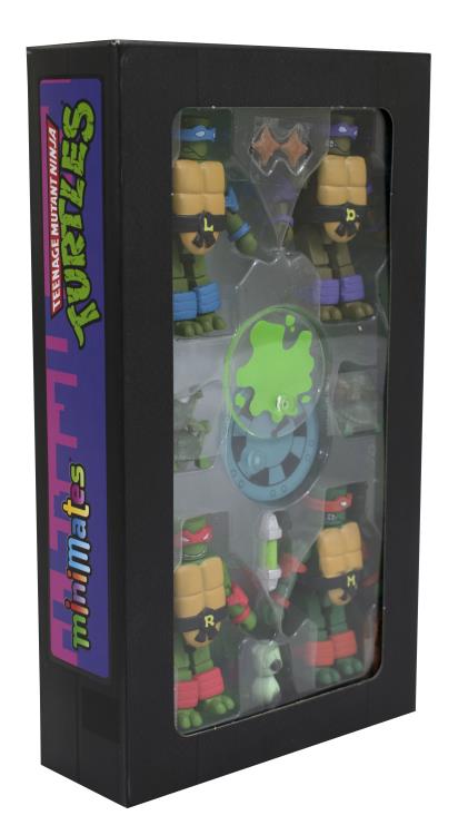 Teenage Mutant Ninja Turtles Retro Minimates PX Previews