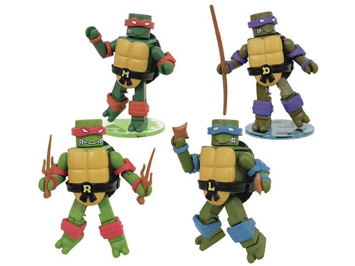Teenage Mutant Ninja Turtles Retro Minimates PX Previews