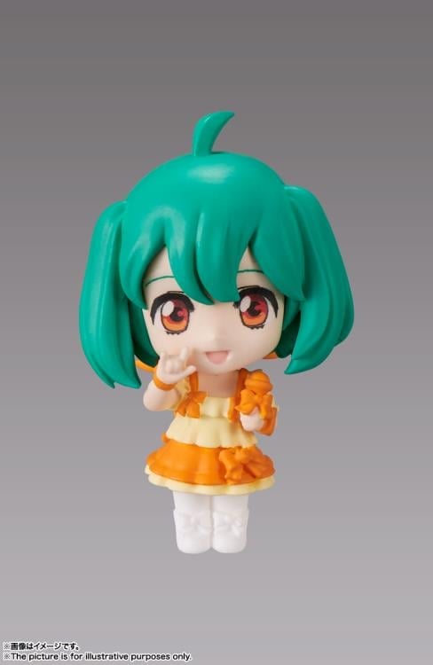 Macross Frontier Tiny Session VF-25G Messiah Valkyrie (Michael Use Ver.) & Ranka Figure Set Gallery Image 10