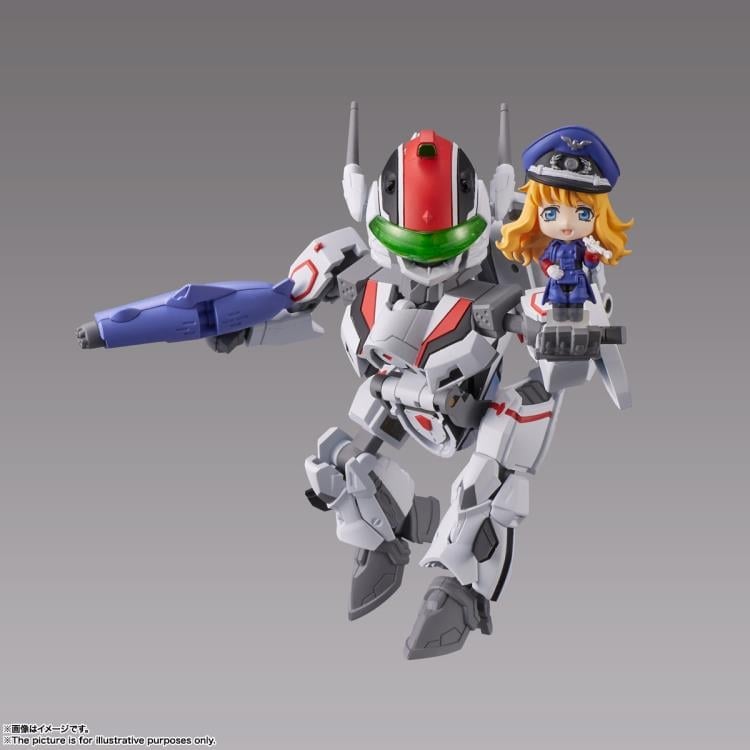 Macross Frontier Tiny Session VF-25F Messiah Valkyrie (Alto Use Ver.) & Sheryl Figure Set Gallery Image 4