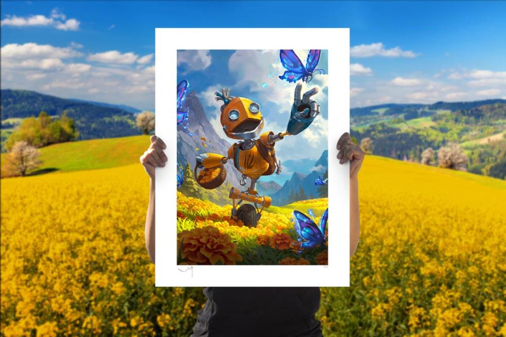 Critical Role Fresh Cut Grass: Smiley Day! Art Print Gallery Image 3