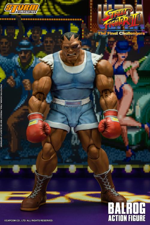 Ultra Street Fighter II: The Final Challengers Balrog 1/12 Scale BBTS Exclusive Action Figure Gallery Image 7