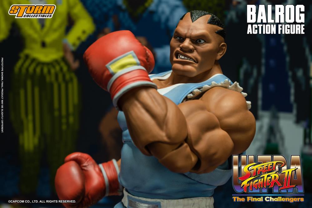 Ultra Street Fighter II: The Final Challengers Balrog 1/12 Scale BBTS Exclusive Action Figure Gallery Image 18
