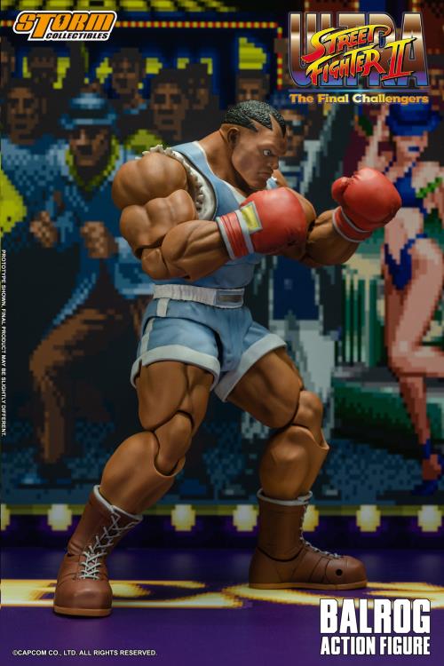 Ultra Street Fighter II: The Final Challengers Balrog 1/12 Scale BBTS Exclusive Action Figure Gallery Image 12