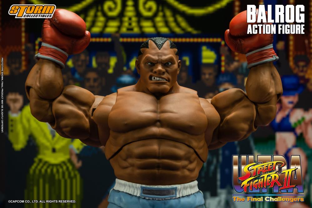 Ultra Street Fighter II: The Final Challengers Balrog 1/12 Scale BBTS Exclusive Action Figure Gallery Image 20