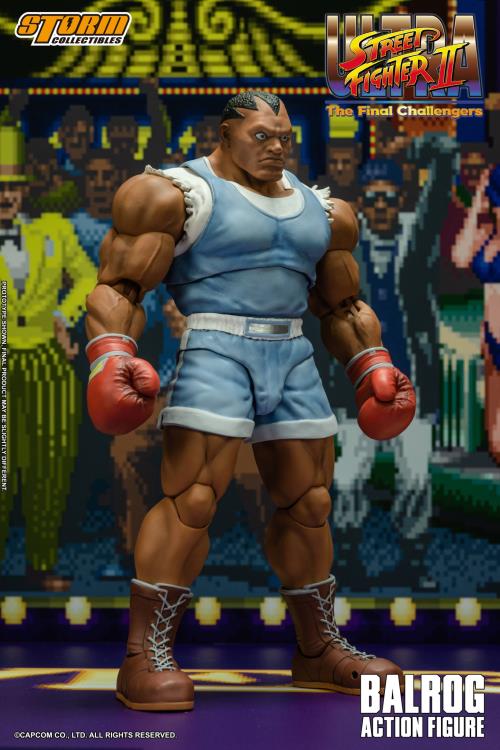 Ultra Street Fighter II: The Final Challengers Balrog 1/12 Scale BBTS Exclusive Action Figure Gallery Image 4