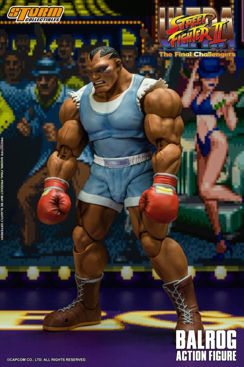 Ultra Street Fighter II: The Final Challengers Balrog 1/12 Scale BBTS Exclusive Action Figure Gallery Image 8