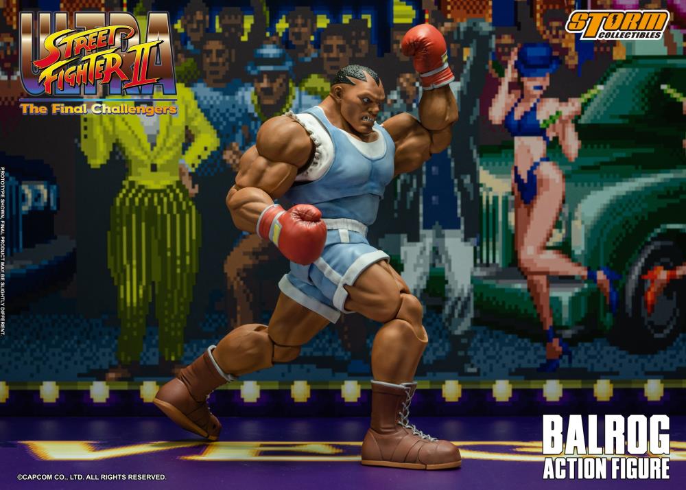 Ultra Street Fighter II: The Final Challengers Balrog 1/12 Scale BBTS Exclusive Action Figure Gallery Image 13