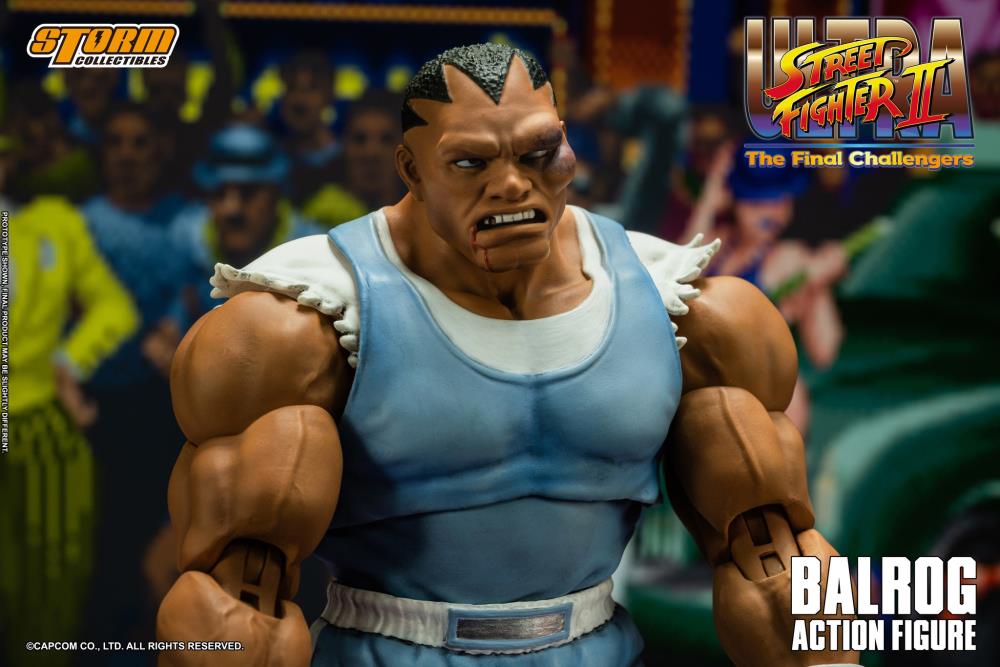 Ultra Street Fighter II: The Final Challengers Balrog 1/12 Scale BBTS Exclusive Action Figure Gallery Image 19