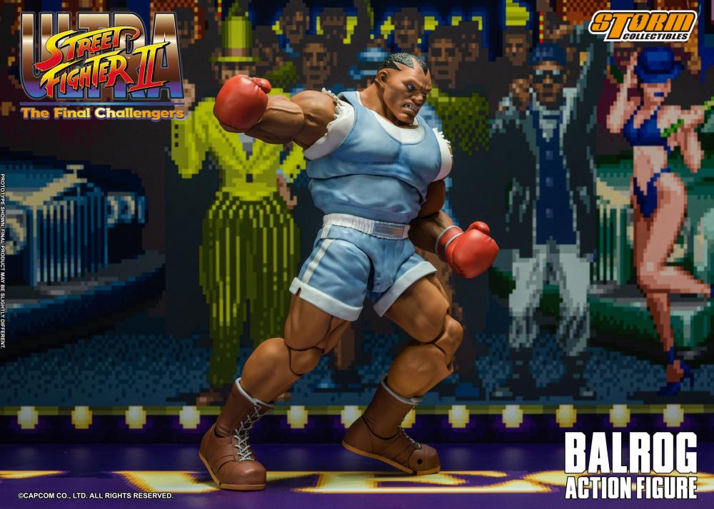 Ultra Street Fighter II: The Final Challengers Balrog 1/12 Scale BBTS Exclusive Action Figure Gallery Image 14