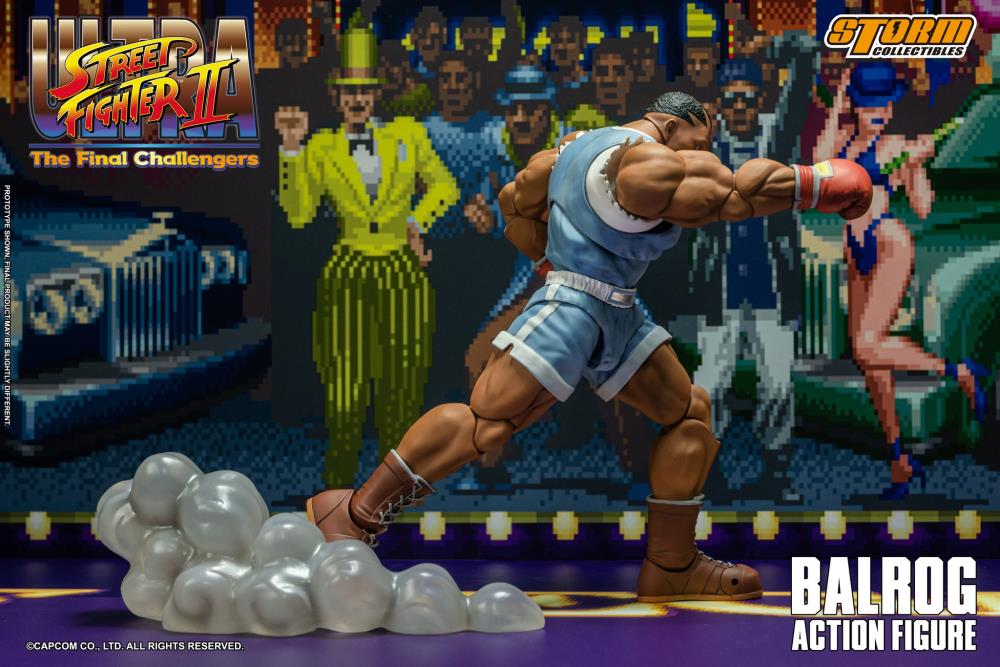 Ultra Street Fighter II: The Final Challengers Balrog 1/12 Scale BBTS Exclusive Action Figure Gallery Image 15