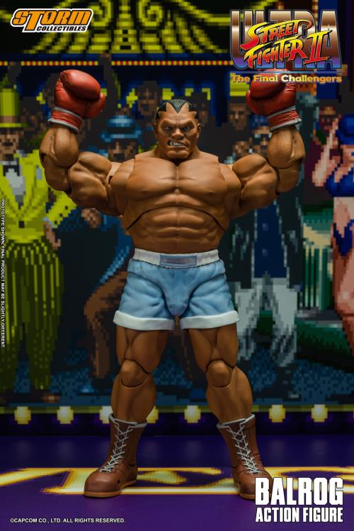 Ultra Street Fighter II: The Final Challengers Balrog 1/12 Scale BBTS Exclusive Action Figure Gallery Image 9