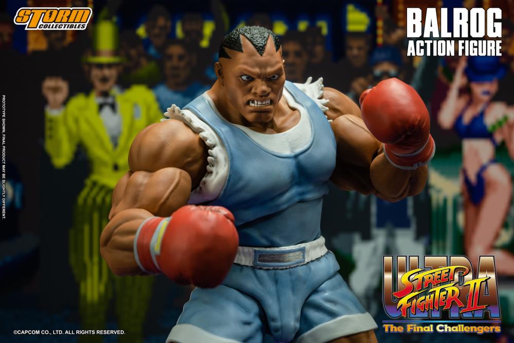 Ultra Street Fighter II: The Final Challengers Balrog 1/12 Scale BBTS Exclusive Action Figure Gallery Image 11