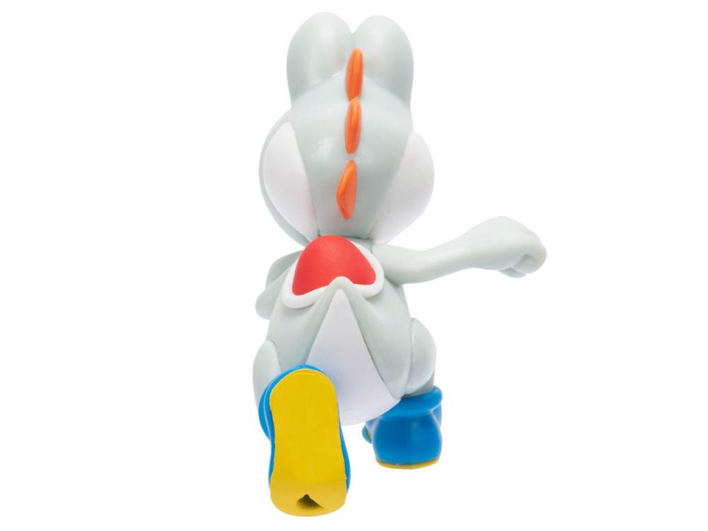 World of Nintendo White Running Yoshi 2.5-Inch Scale Limited Articulation Figure Gallery Image 3