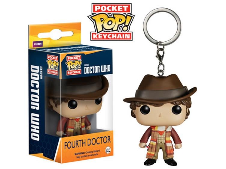 Doctor Who Pocket Pop! Keychain - Fourth Doctor Gallery Image 1