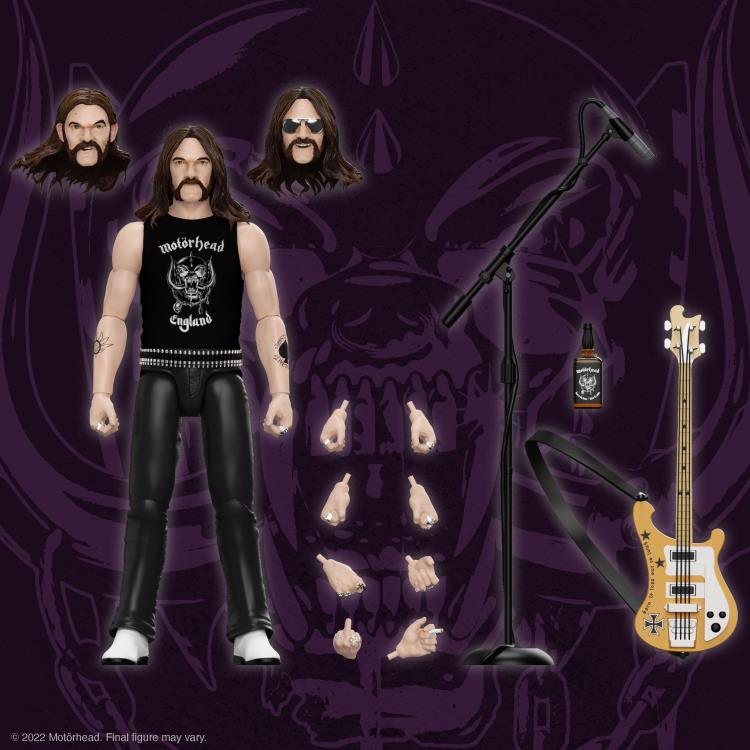 Motorhead ULTIMATES! Lemmy Kilmister Action Figure Gallery Image 10