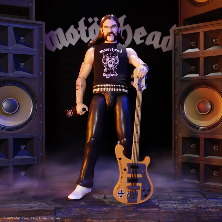Motorhead ULTIMATES! Lemmy Kilmister Action Figure Gallery Image 4