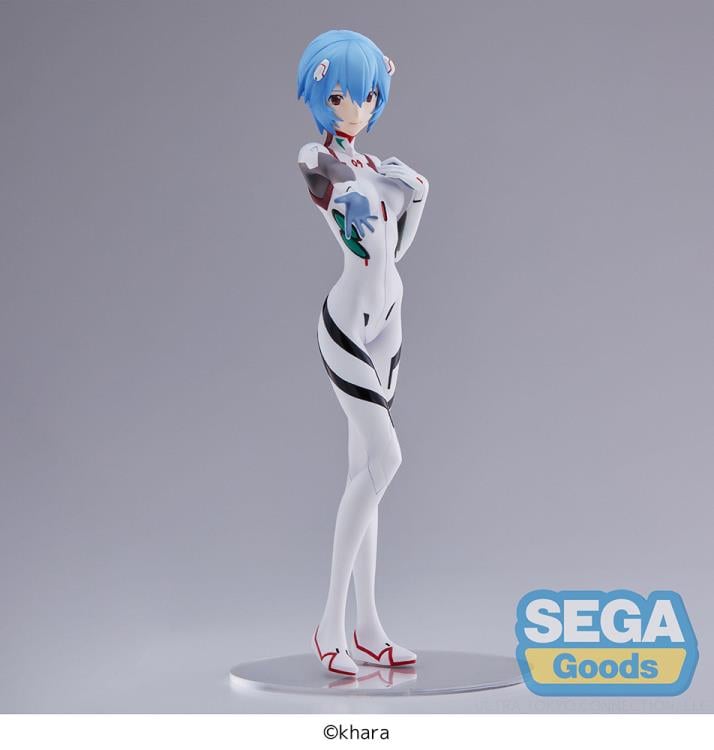 Rebuild of Evangelion Rei Ayanami (Hand Over/Momentary White) Super Premium Figure Gallery Image 11