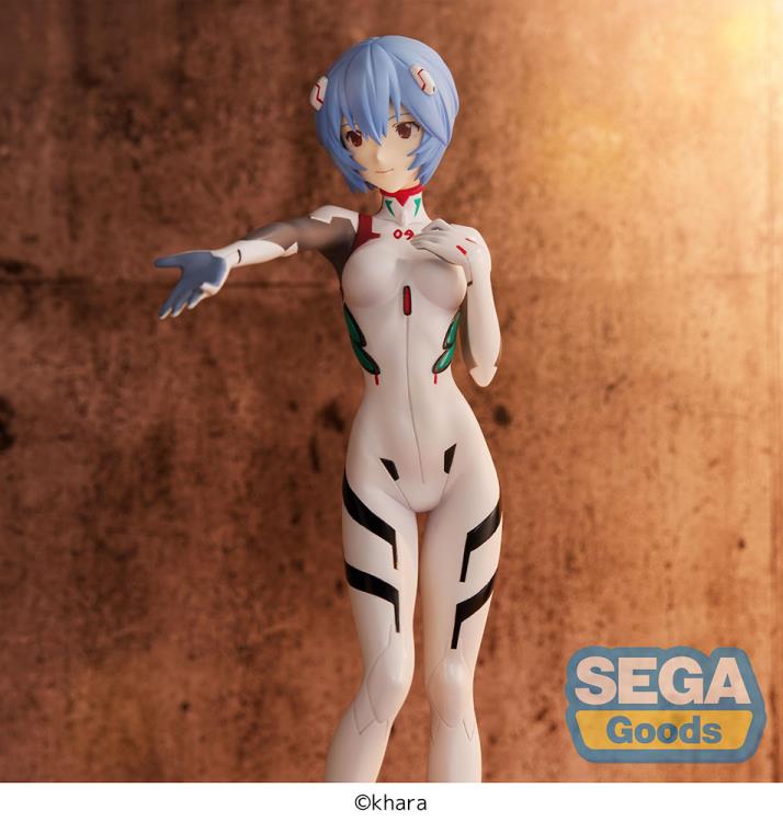 Rebuild of Evangelion Rei Ayanami (Hand Over/Momentary White) Super Premium Figure Gallery Image 6