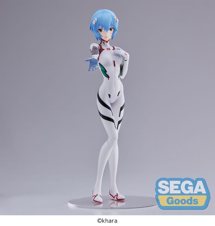 Rebuild of Evangelion Rei Ayanami (Hand Over/Momentary White) Super Premium Figure Gallery Image 8