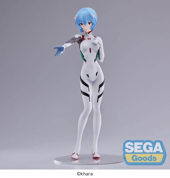 Rebuild of Evangelion Rei Ayanami (Hand Over/Momentary White) Super Premium Figure Gallery Image 9