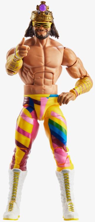WWE WrestleMania Elite Collection "Macho King" Randy Savage (Mean Gene BAF) Gallery Image 3