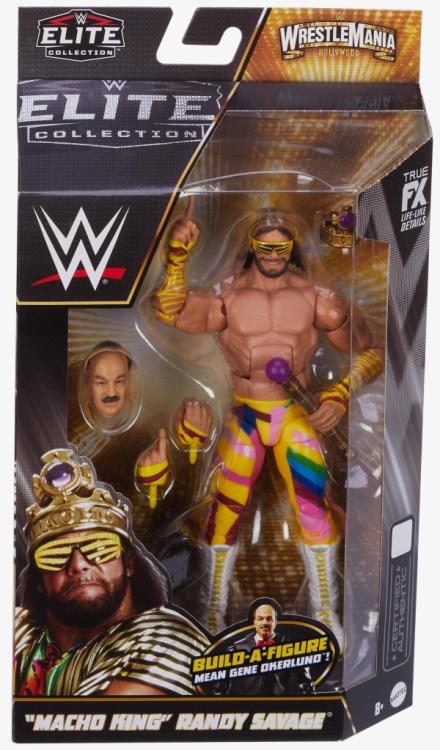 WWE WrestleMania Elite Collection "Macho King" Randy Savage (Mean Gene BAF) Gallery Image 7