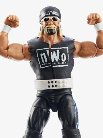 WWE WrestleMania Elite Collection "Hollywood" Hulk Hogan (Mean Gene BAF) Gallery Image 2