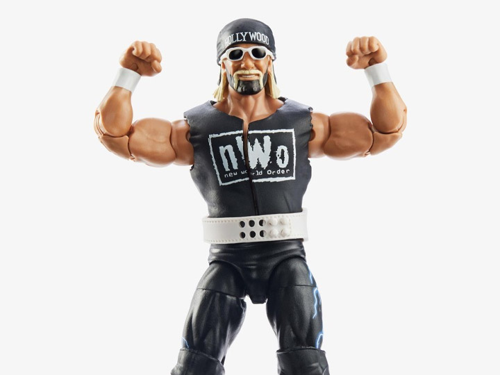 WWE WrestleMania Elite Collection "Hollywood" Hulk Hogan (Mean Gene BAF) Gallery Image 1